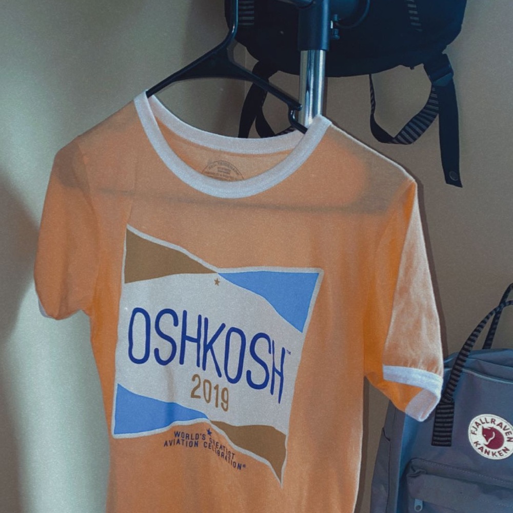 Peach shirt from oshkosh